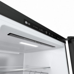 LG GBB72BM9DQ Frigorifero combinato, Classe D, 387L, Wi-Fi, Wine Rack, Vetro bianco satin