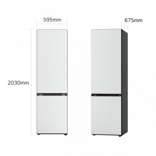 LG GBB72BM9DQ Frigorifero combinato, Classe D,...