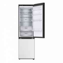 LG GBB72BM9DQ Frigorifero combinato, Classe D, 387L, Wi-Fi, Wine Rack, Vetro bianco satin