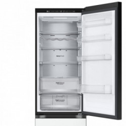 LG GBB72BM9DQ Frigorifero combinato, Classe D, 387L, Wi-Fi, Wine Rack, Vetro bianco satin