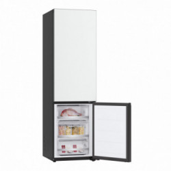 LG GBB72BM9DQ Frigorifero combinato, Classe D, 387L, Wi-Fi, Wine Rack, Vetro bianco satin