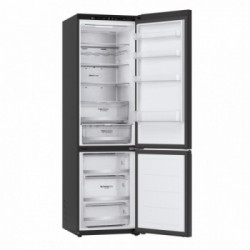 LG GBB72BM9DQ Frigorifero combinato, Classe D, 387L, Wi-Fi, Wine Rack, Vetro bianco satin