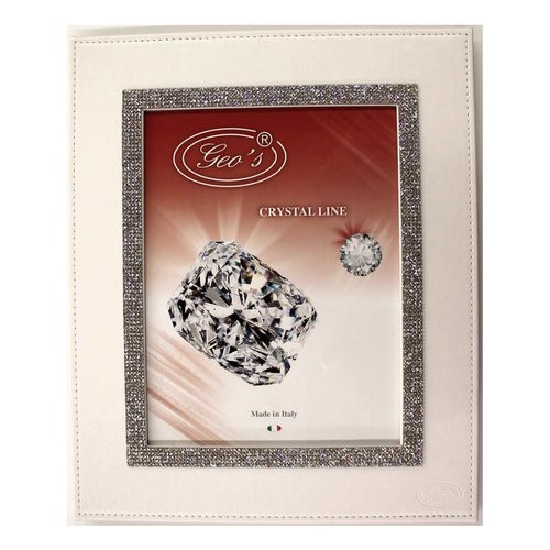 Portafoto cm 18x24 Ecopelle Bianco