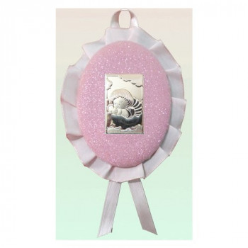 Capoculla con carillon Rosa