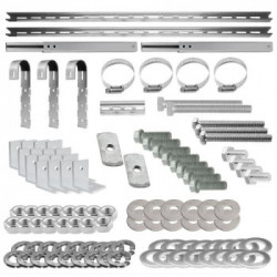 Offgrid Tec - Portamodulo solare per balcone 30-35mm - inclinazione regolabile