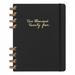 Agenda Moleskine 56330 XL Spiral Life Planer Nero