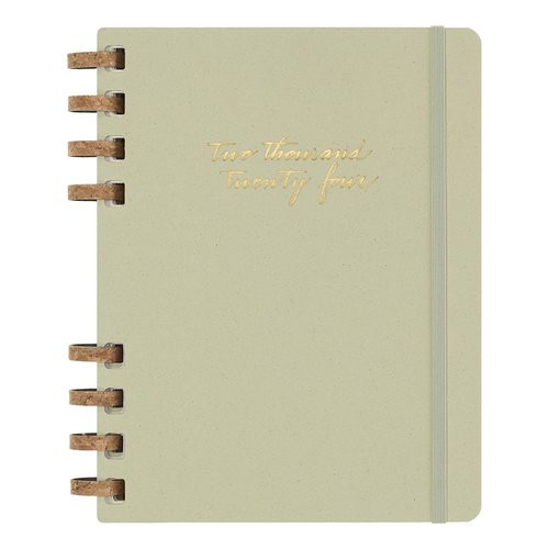 Agenda Moleskine 56347 XL Spiral Life Planer Kiwi