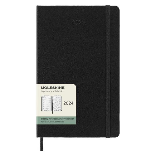 Agenda Moleskine 56620 Large Hard Nero