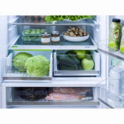 Midea MDRB593FGE02 frigorifero con congelatore Libera installazione 416 L E Acciaio inossidabile