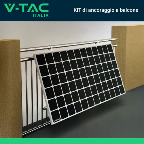 V-TAC KIT di ancoraggio a balcone per 1...