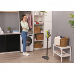 Hoover HF1 HF110H 011 Batteria Secco Tessuto Senza sacchetto 0,9 L 170 W Grigio, Lime