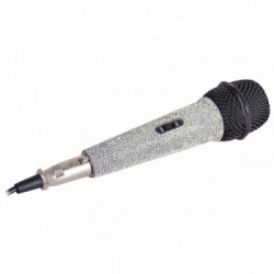 Trevi EM 30 STAR Nero, Metallico, Argento Microfono per karaoke