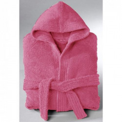 Accappatoio con cappuccio taglia S-M fresia