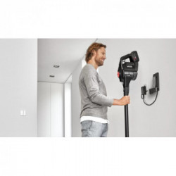 Bosch Serie 8 BCS82PWR25 aspirapolvere senza filo Nero, Rosso Senza sacchetto