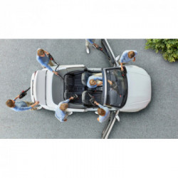 Bosch Serie 8 BCS82PWR25 aspirapolvere senza filo Nero, Rosso Senza sacchetto