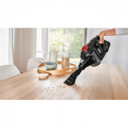 Bosch Serie 8 BCS82PWR25 aspirapolvere senza filo Nero, Rosso Senza sacchetto