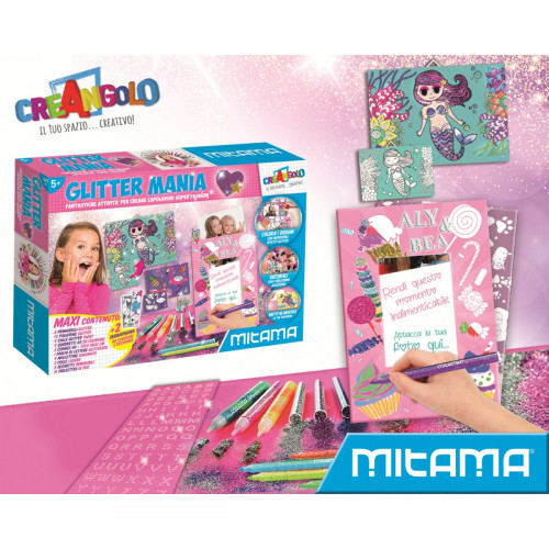 Mitama Laboratorio Glitter Mania con pennarelli...
