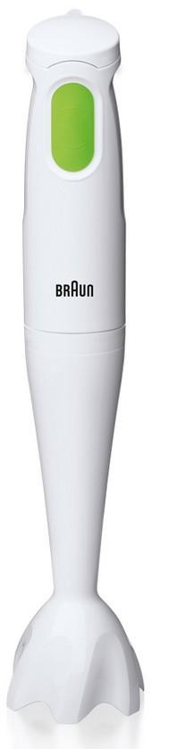 Braun Multiquick MQ 100 - Frullatore ad immersione Verde, Bianco 450 W