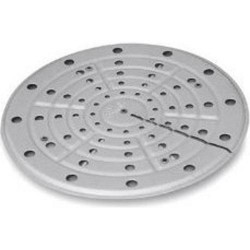 Petrik 014021 - Piastra Spaccafiamma Alluminioo, 16cm Truka