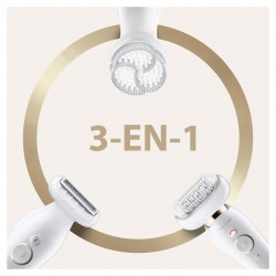 Braun Silk-épil 9 Flex 9-030, Epilatore Elettrico Donna Con Testina Flessibile