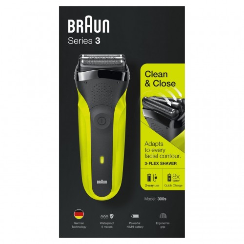 Braun Series 3 300 Rasoio Da Barba Elettrico Da...