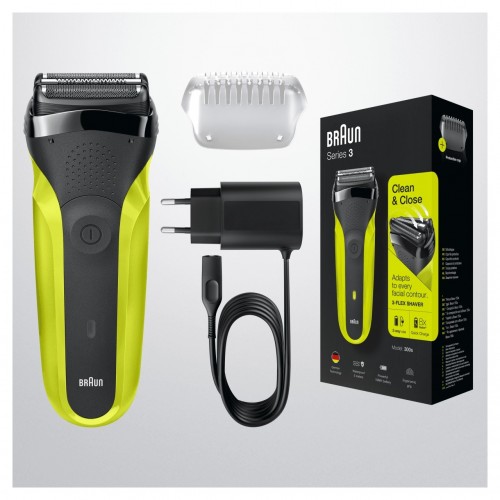 Braun Series 3 300 Rasoio Da Barba Elettrico Da...