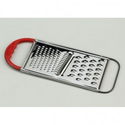 Eva 040624 - Grattugia Universale, Acciaio Inox, 28 CM
