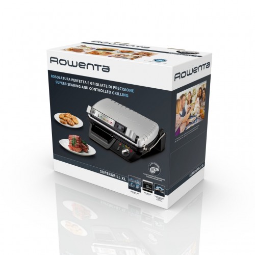 Rowenta GR461B SuperGrill XL, 2 Posizioni di...