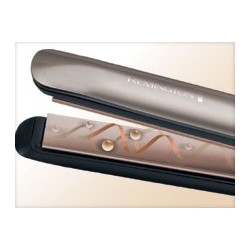 Remington S8590 messa in piega Piastra per capelli Caldo Bronzo