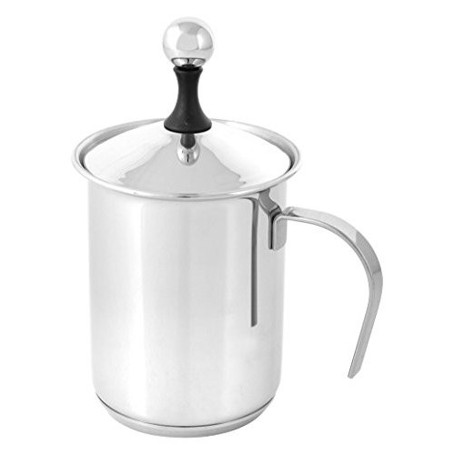 Frabosk - Cappuccino Creamer, 6 Tazze, Inox...