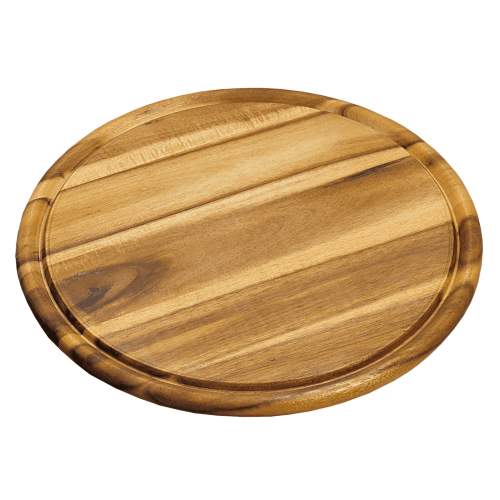 Eva 043304 - Tagliere Rotondo, Legno Acacia, 30 cm