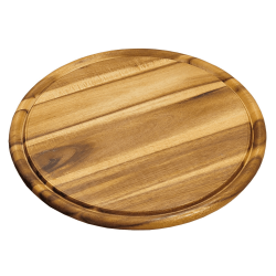 Eva 043304 - Tagliere Rotondo, Legno Acacia, 30 cm