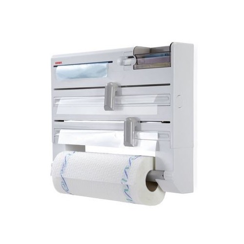 Leifheit 025723 Plus - Portarotolo a Parete