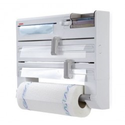 Leifheit 025723 Plus - Portarotolo a Parete