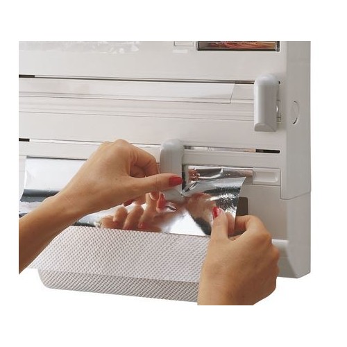 Leifheit 025723 Plus - Portarotolo a Parete