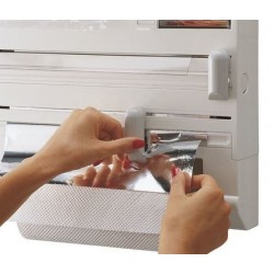Leifheit 025723 Plus - Portarotolo a Parete