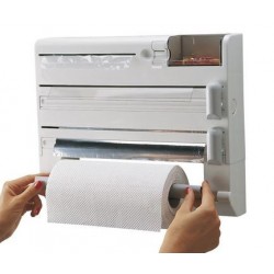 Leifheit 025723 Plus - Portarotolo a Parete