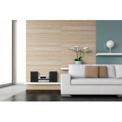 Kenwood M-720DAB set audio da casa Microsistema audio per la casa Nero, Argento 25 W