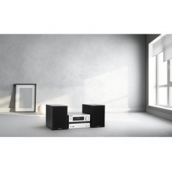 Kenwood M-720DAB set audio da casa Microsistema audio per la casa Nero, Argento 25 W