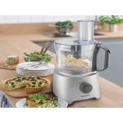 Kenwood Multipro Compact FDP301SI robot da cucina 2,1 L Grigio, Argento, Trasparente 800 W