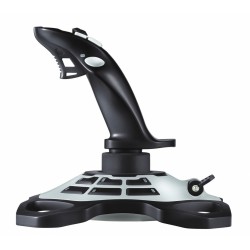 Logitech G Extreme 3D Pro Joystick PC Digitale USB 2.0 Nero, Bianco