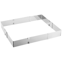 Zenker 040894 - Cornice Torte Regolabile Inox
