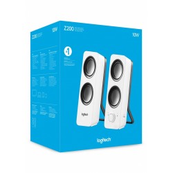 Logitech Z200 10 W Bianco Cablato