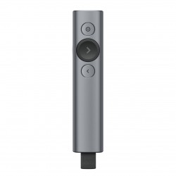 Logitech Spotlight puntatore wireless Bluetooth/RF Grigio