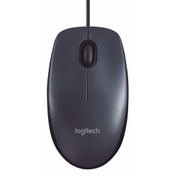 Logitech M100 mouse USB tipo A Ottico 1000 DPI Ambidestro
