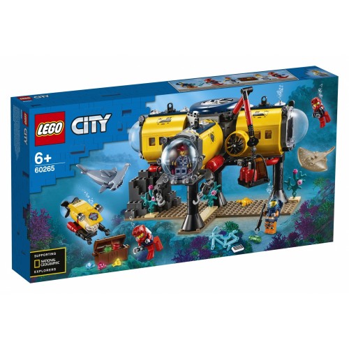 Lego City 60265 - Base Per Esplorazioni Oceaniche