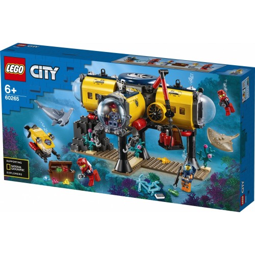 Lego City 60265 - Base Per Esplorazioni Oceaniche