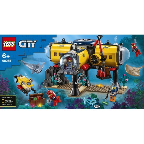 Lego City 60265 - Base Per Esplorazioni Oceaniche