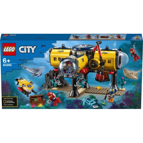 Lego City 60265 - Base Per Esplorazioni Oceaniche