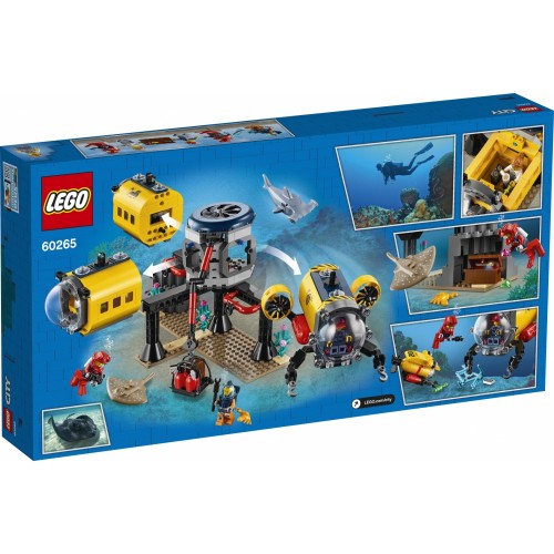 Lego City 60265 - Base Per Esplorazioni Oceaniche